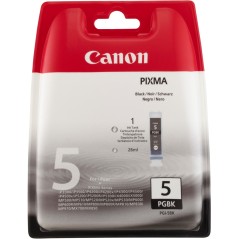Canon PGI 5 Black Ink Cartridge 0628B029 - High-Quality, Long-Lasting Performance for Stunning Prints!